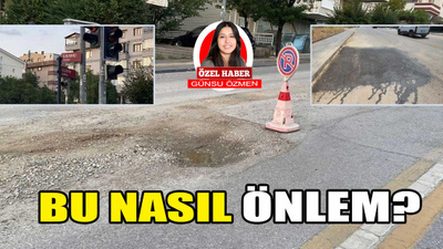 Ankara'da yol çöküntüleri ve asfalt sorunları vatandaşı mağdur ediyor