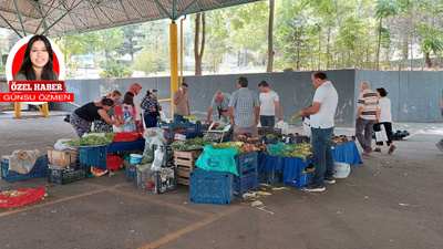 Ankara'da Eryaman'da üretici ve tüketiciyi buluşturan pazar kuruldu