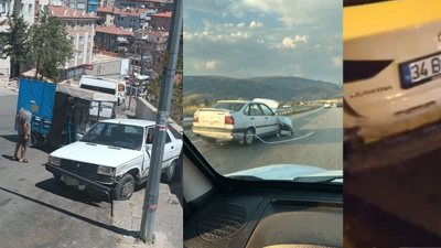 Ankara'da üç farklı trafik kazası!