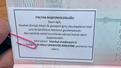 Schengen vizesi alan türk vatandaşlarına yeni kısıtlama