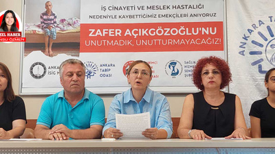 Zafer Açıkgözoğlu için anma töreni düzenlendi: İş cinayetlerine karşı mücadele sürüyor