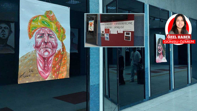 Geri dönüşümle yeniden doğan portreler