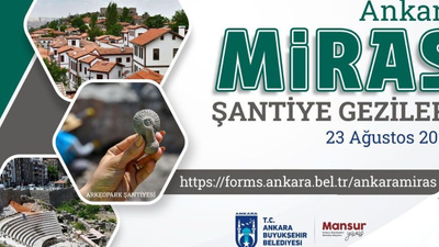 Ankara Miras Şantiye Gezileri yapılıyor