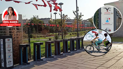 Elektrikli bisiklet istasyonu Keçiören'de hayata geçti