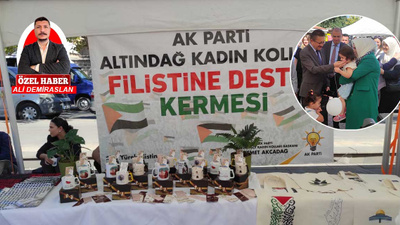 Altındağlılar Filistin'e desetklerini kermes ve mektuplarla sürdürdü