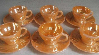 Antikacıların yeni gözdesi: Sarı fincan takımları altın fiyatlarını geçti