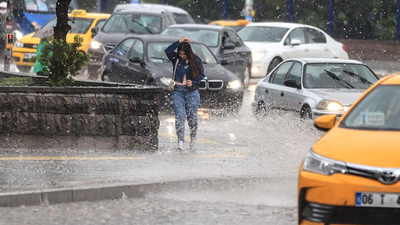 Ankara için yağmur uyarısı