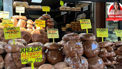 Ankaralılar Ulus'taki yöresel ekmekleri poşet poşet alıyor