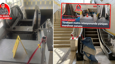 Törekent metrosunda yürüyen merdivenler ne zaman çalışacak? EGO'dan açıklama geldi