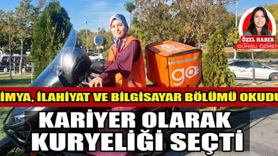 Kimya, ilahiyat ve bilgisayar bölümü okuyan Şeyda Ohri'nin Ankara'daki mesleği şaşırttı!