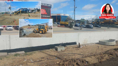 Ankara Bağdat Caddesi’nde trafik ve altyapı çalışmalarında yeni aşama: Temel atıldı, kavşak için ana hatlar oluştu