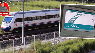 Ankara-Sivas hızlı treni hızlanmadı, yolcular mağdur oldu