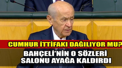 MHP Lideri Devlet Bahçeli: "Cumhurbaşkanımızla aramızda sarsılmaz bağ var"