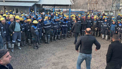 Çayırhan'daki madencilerden açlık grevi kararı