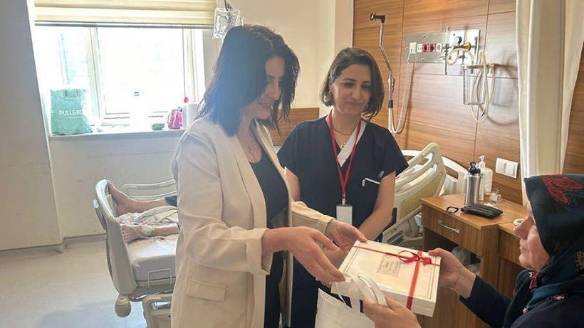 Pursaklar Belediyesi’nden Devlet Hastanesine bayram ziyareti