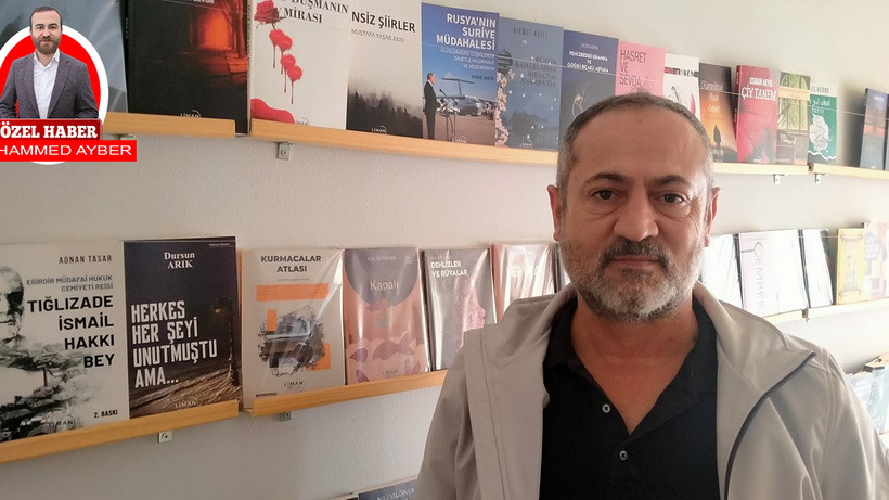 Liman Yayınevi sahibi Şerikan Kara; “Eskiden kitap satarak para kazanırdık şimdi kitap basarak kazanıyoruz”