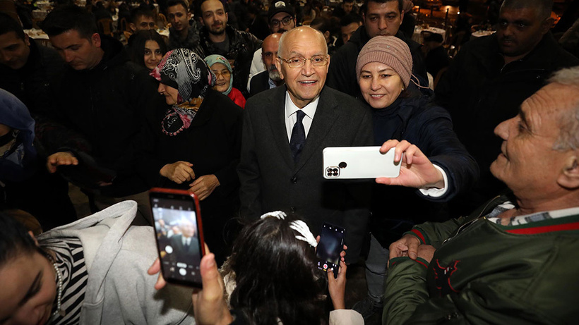 Yenimahalle'de iftar yemekleri devam ediyor