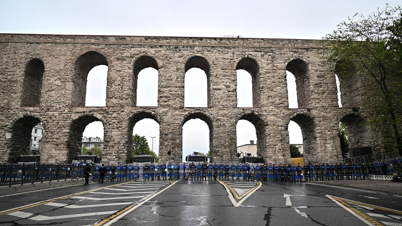İstanbul'da önlemlerle dolu 1 Mayıs