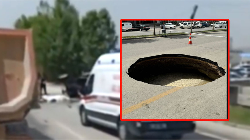 Yenimahalle'de yol çöktü, Akyurt'ta ölümlü kaza!