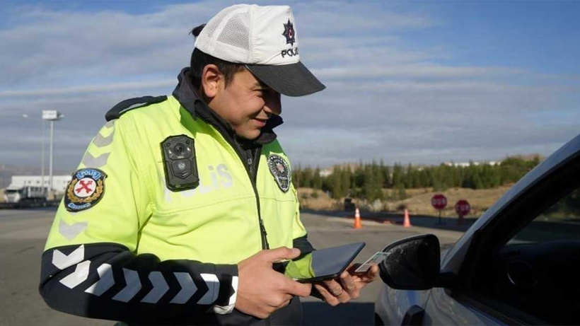 Kırıkkale'de onlarca araç trafikten men edildi!