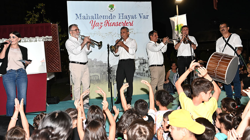 Yaz akşamları Mamak'ta konserlerle geçiyor