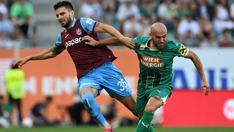 Trabzonspor, Rapid Wien'e 2-0 yenilerek Avrupa Ligi'ne veda etti: Fenerbahçe'nin ardından Trabzonspor'da veda etti