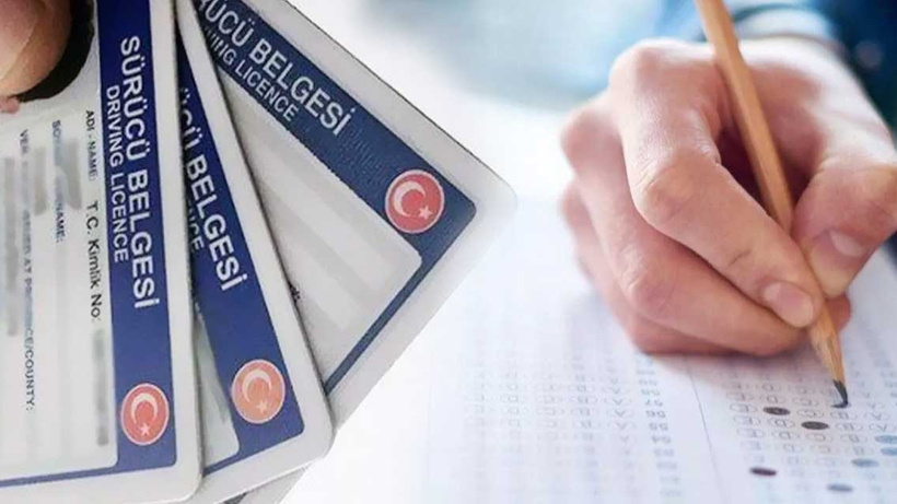 Kırşehir’de ehliyet sınavına kopya düzeneği ile girerken yakalandı