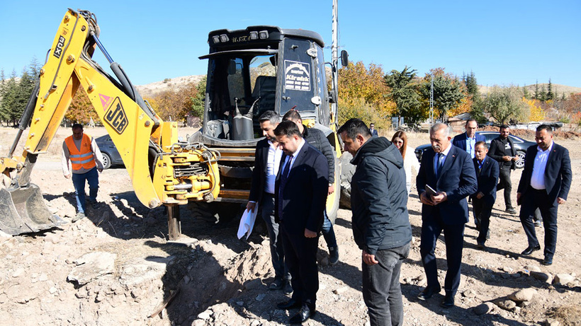 Örencik Göleti Kapalı Sulama Sistemi projesinde sona gelindi