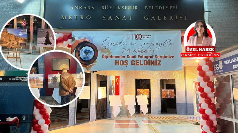 Ankara Kızılay Metro Sanat Galerisi'nde Öğretmenler Günü için dikkat çeken hazırlık!