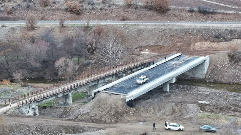 Güdül'e yeni köprü: İnşaat devam ediyor