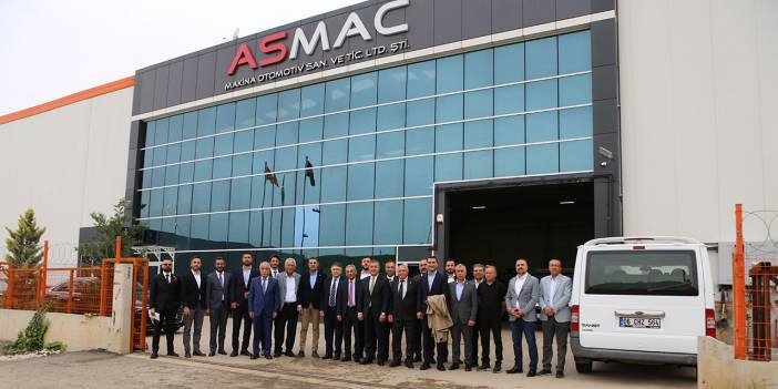 Kırşehirli iş dünyası, Asmac Makina Otomotiv’de bir araya geldi