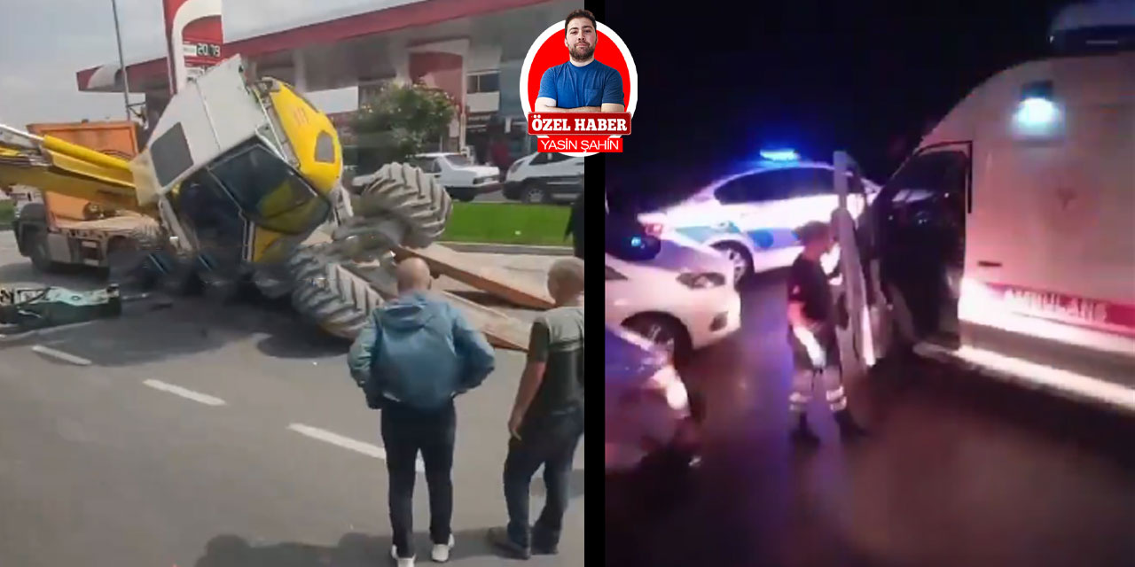 Ankara'da sağanak yağmur kazaları da beraberinde getirdi: Kırıkkale yolunda kamyon devrildi, Dikmen ve Ovacık'ta araç yangını...