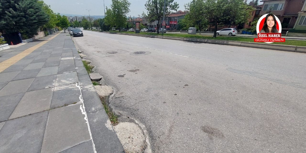 Rajiv Gandi Caddesi’nde yama yol çilesi: Sürücüler güvenlik tehdidi altında