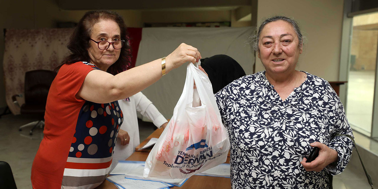 Yenimahalle'de bulunan Derman Market’ten 80 bin kişi yararlandı