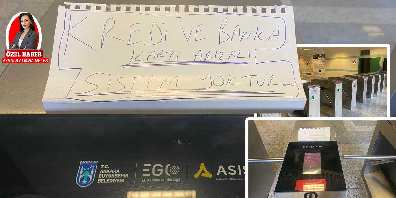 Ankara'da yeni elektronik ücret toplama sisteminin ilk 'arıza' notu asıldı