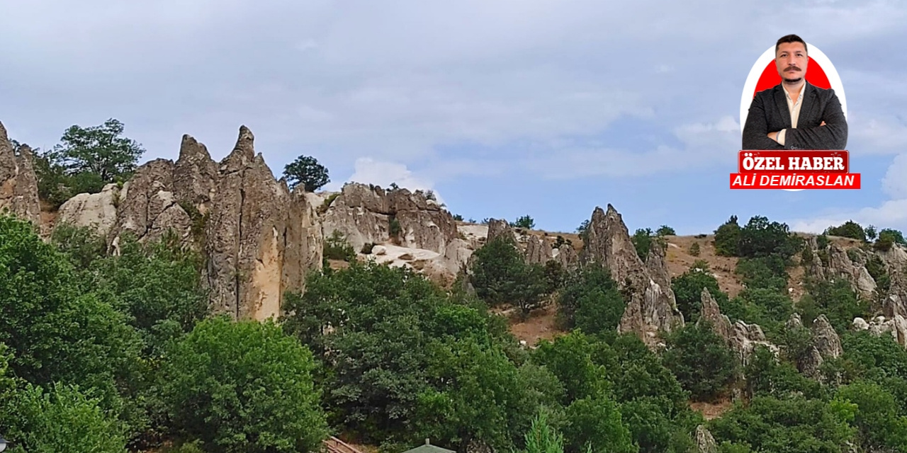 Kızılcahamam Abacı Bacaları doğal güzellikleriyle ziyaretçilerini bekliyor