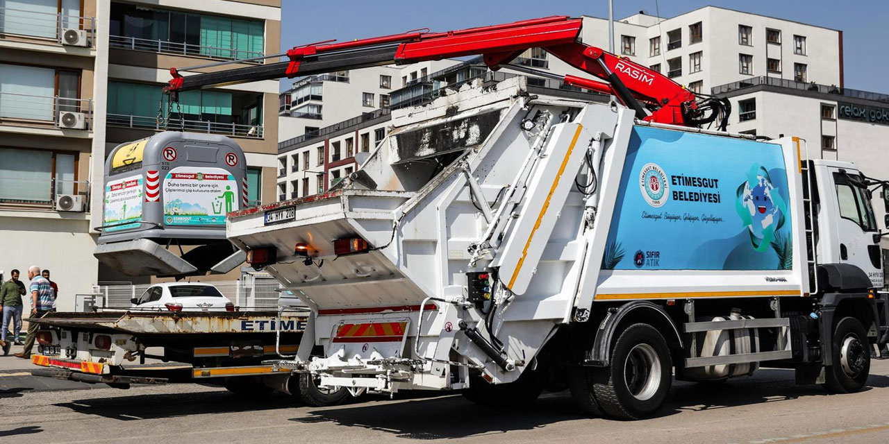 Etimesgut Belediyesinden “akıllı sistem atık toplama” projesi