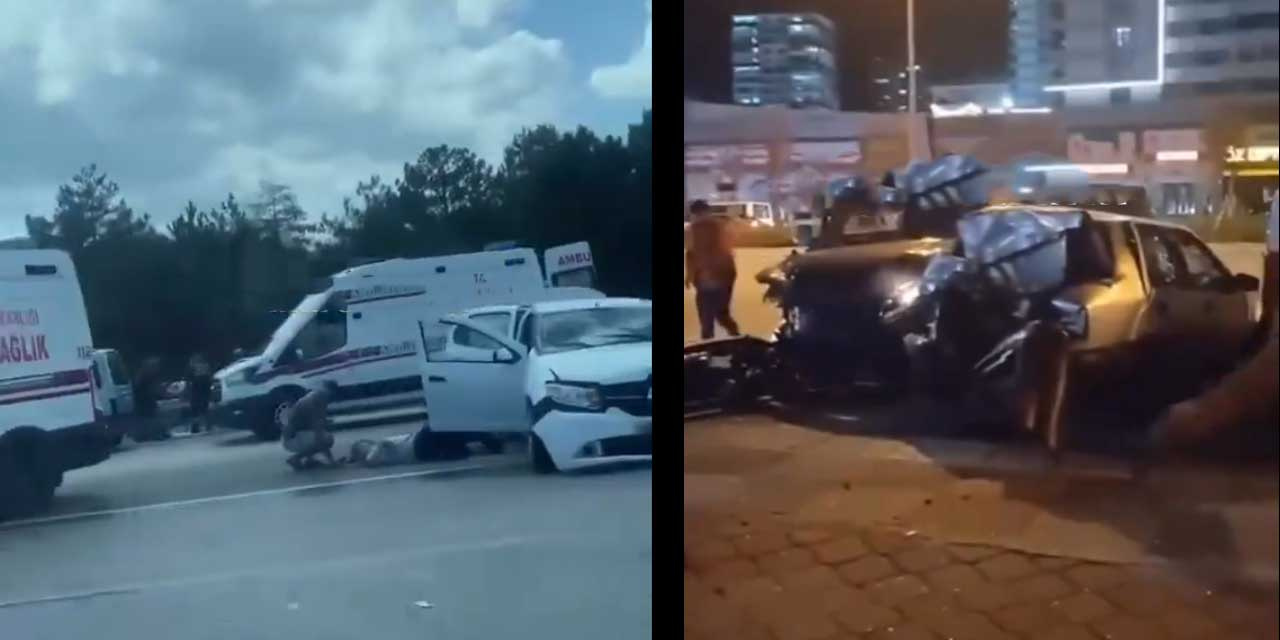 Ankara’da peş peşe trafik kazaları: Elmadağ ve Pursaklar'da yaşanan trafik kazalarında yaralılar var