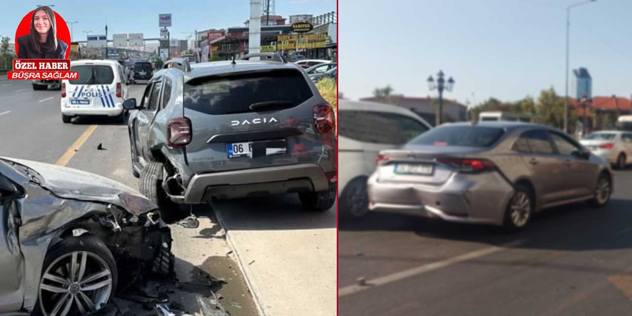 Ankara'da çok sayıda kaza: Ulus'ta halk otobüsü şoförü kazayı fark etmedi, Basınevleri ve Ayaş Yolu'nda korkutan kazalar