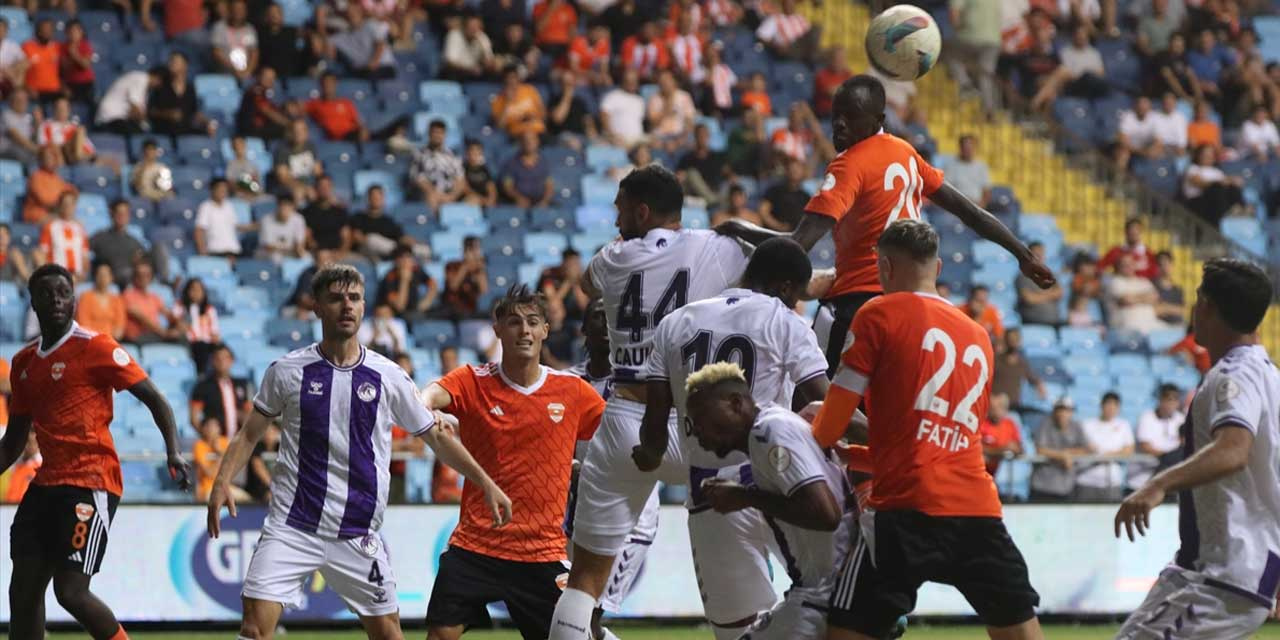 Ankara Keçiörengücü, Adana'da skoru koruyamadı: Adanaspor 1-1 Ankara Keçiörengücü