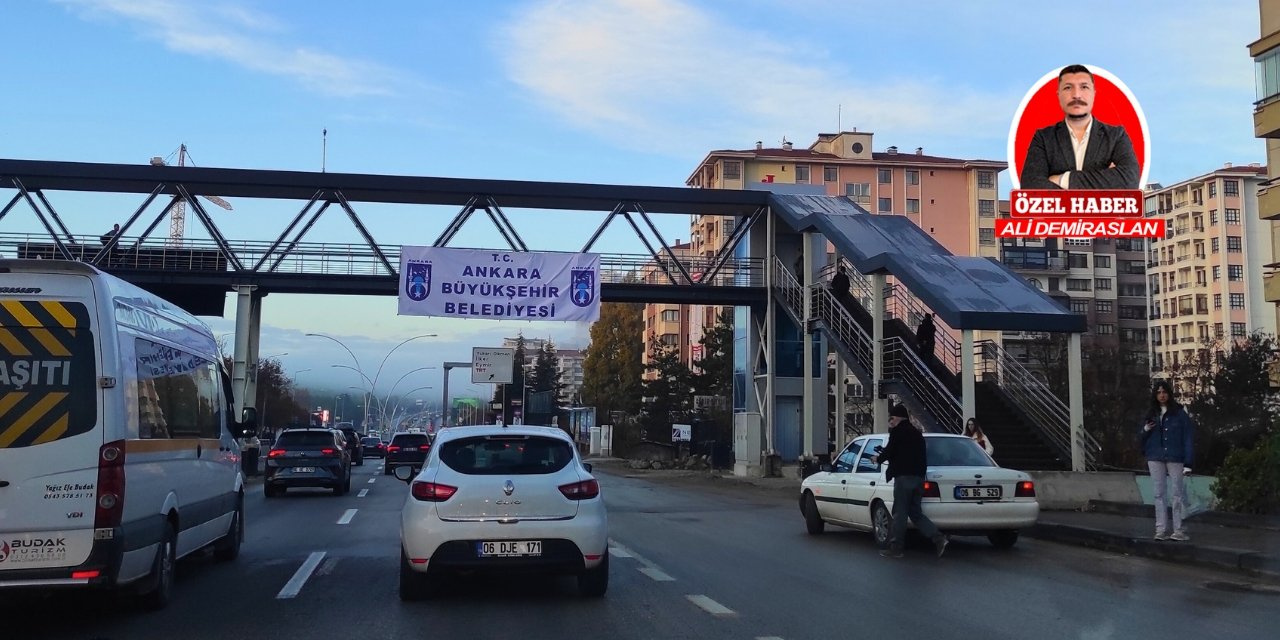 Ankara Turan Güneş Bulvarı'ndaki üst geçit kullanıma açıldı: Trafikte rahatlama sağlandı