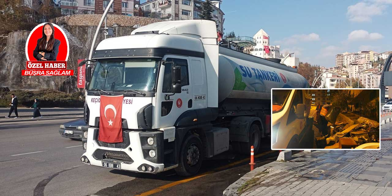 Ankara Keçiören'de "Çöp Taksi" devrede, ilçe güvende!