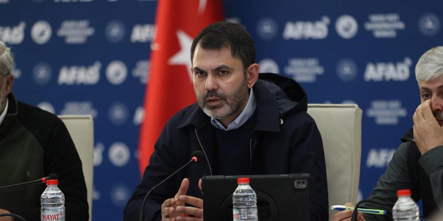 Bakan Kurum Kentsel dönüşüm yapacak müteahhitlere kredi imkanı sunulacağını açıkladı
